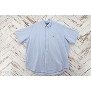 Vintage Ralph Lauren Polo Shirt Men’s Extra Large Blue Blake Preppy Pony
